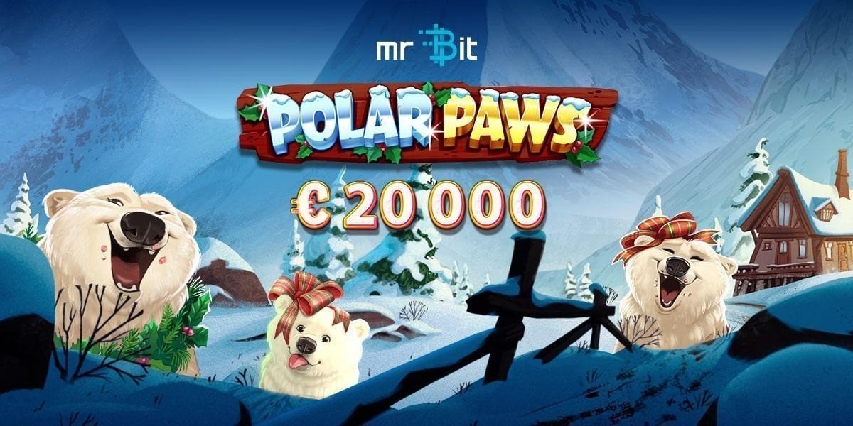 Акция «Polar Paws» в казино Мистер Бит